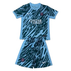 Camisola Paris Saint-Germain Guarda Redes Criança 2024-25 Azul Manga Curta